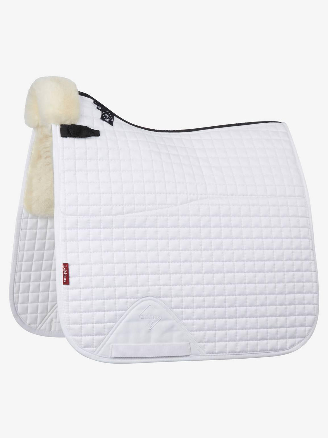 LeMieux Merino + dressage square half lined - HorseworldEU