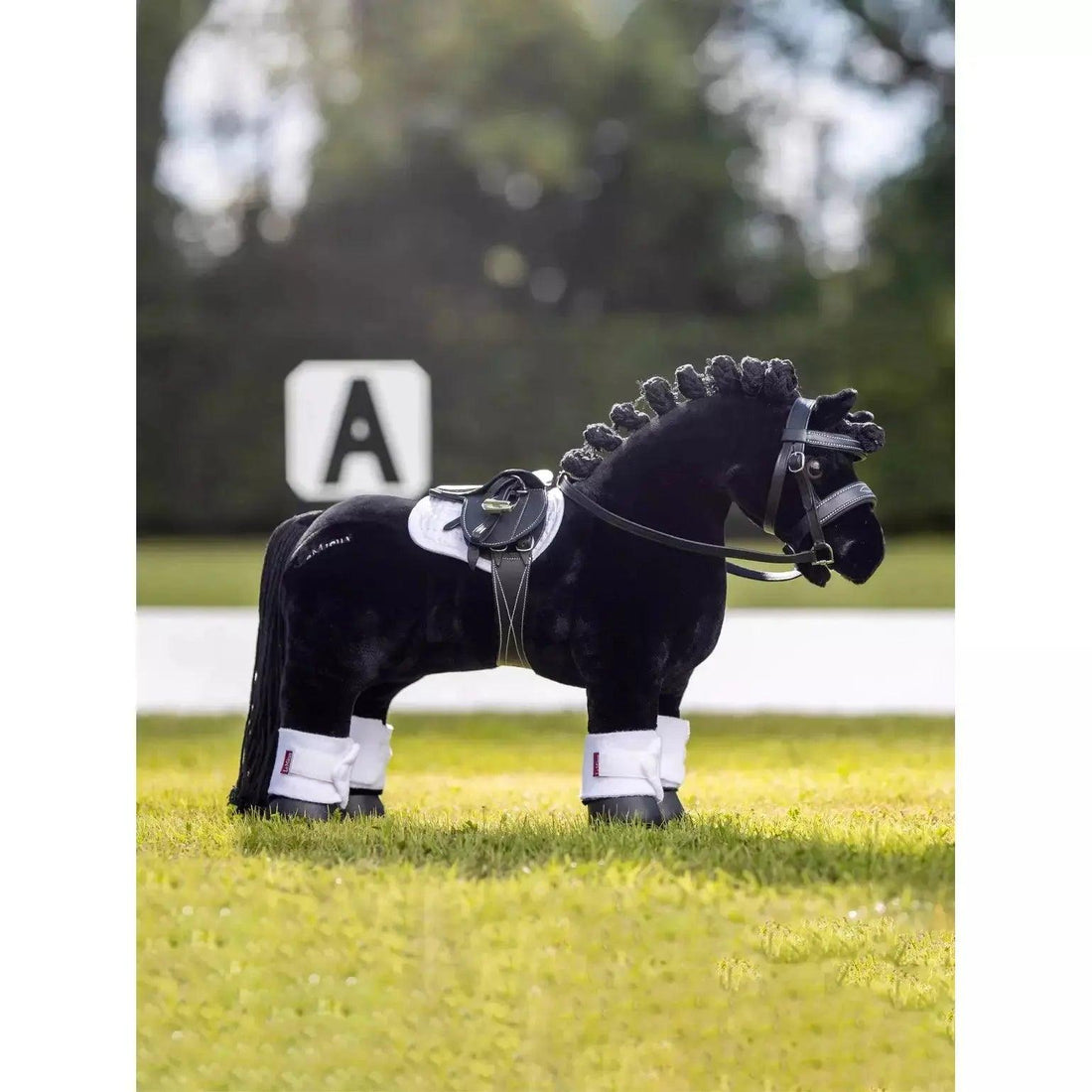 LeMieux toy pony black saddle Lemieux