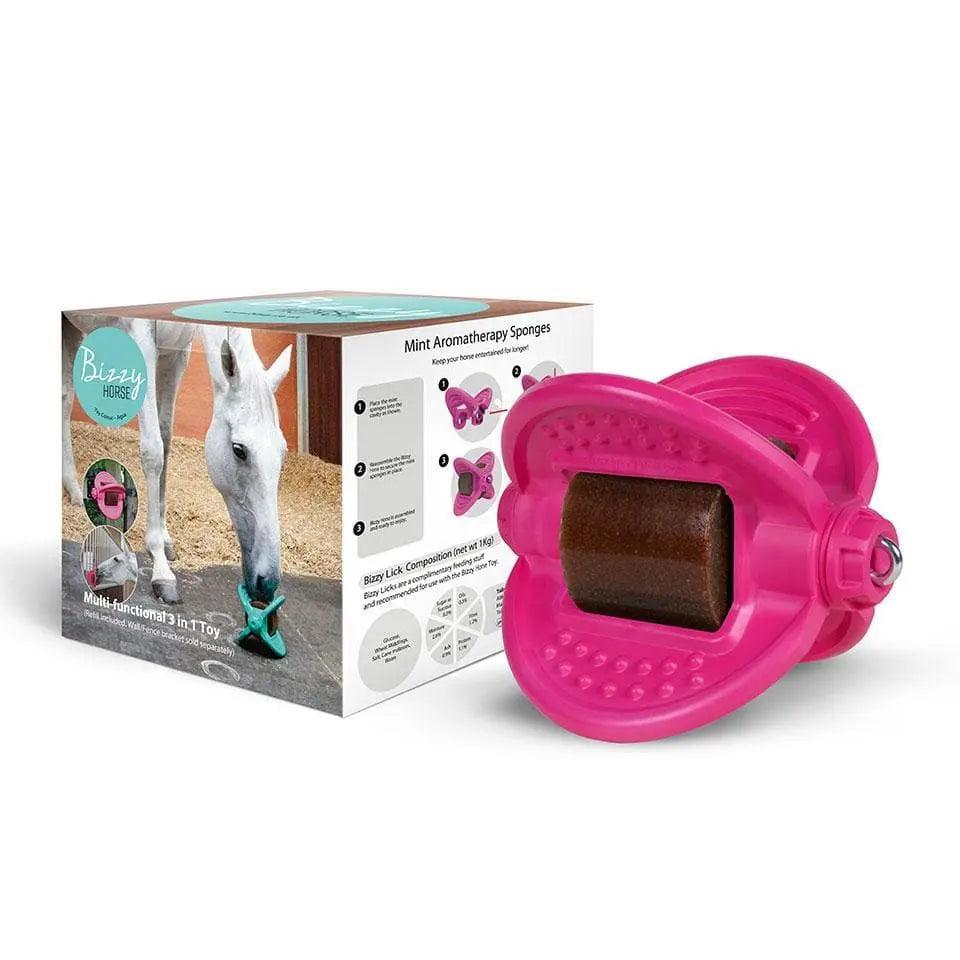 BR Bizzy Lick Horse – 1 Kg Paardenliksteen, Keiharde Consistentie, Voor De Bizzy Ball, Tegen Verveling, 4 Smaken