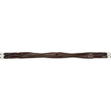 Stübben Leather girth long Overlay with both elastic ends - HorseworldEU