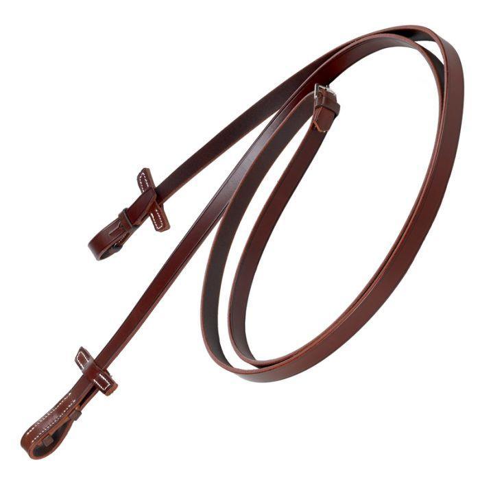 Stübben leather reins plain, narrow - HorseworldEU