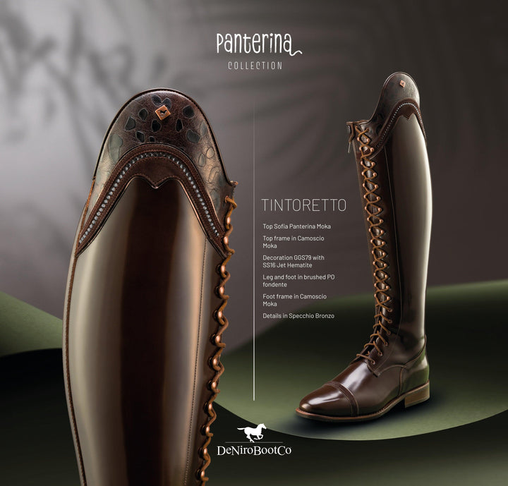 De Niro Tintoretto Dressurstiefel Panterina