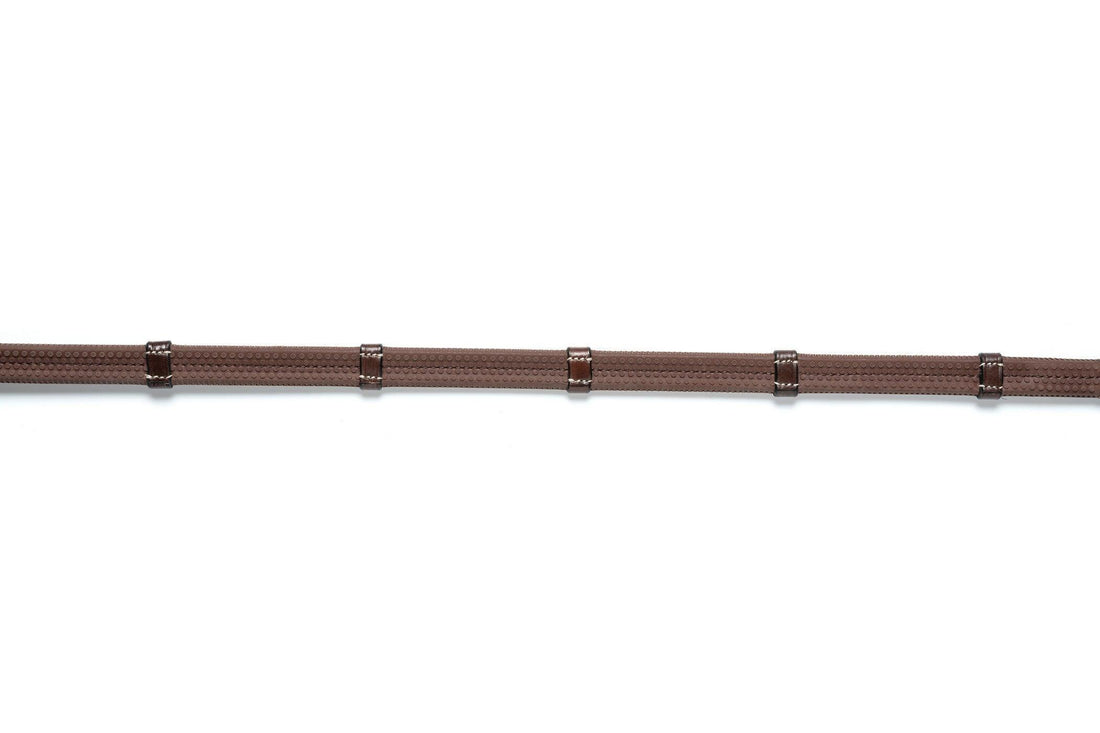 Trust Maastricht 1/2inch Rubber reins 7 stops - HorseworldEU