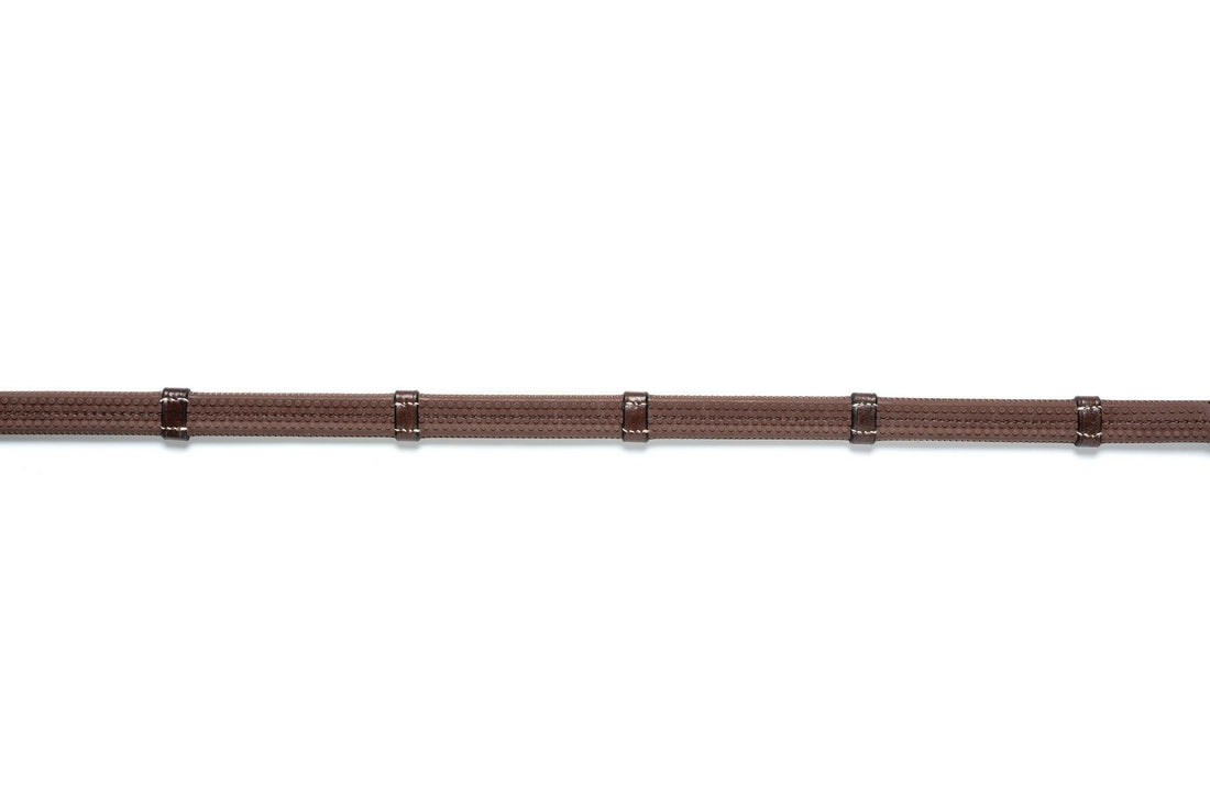 Trust Maastricht 1/2inch Rubber reins 7 stops - HorseworldEU
