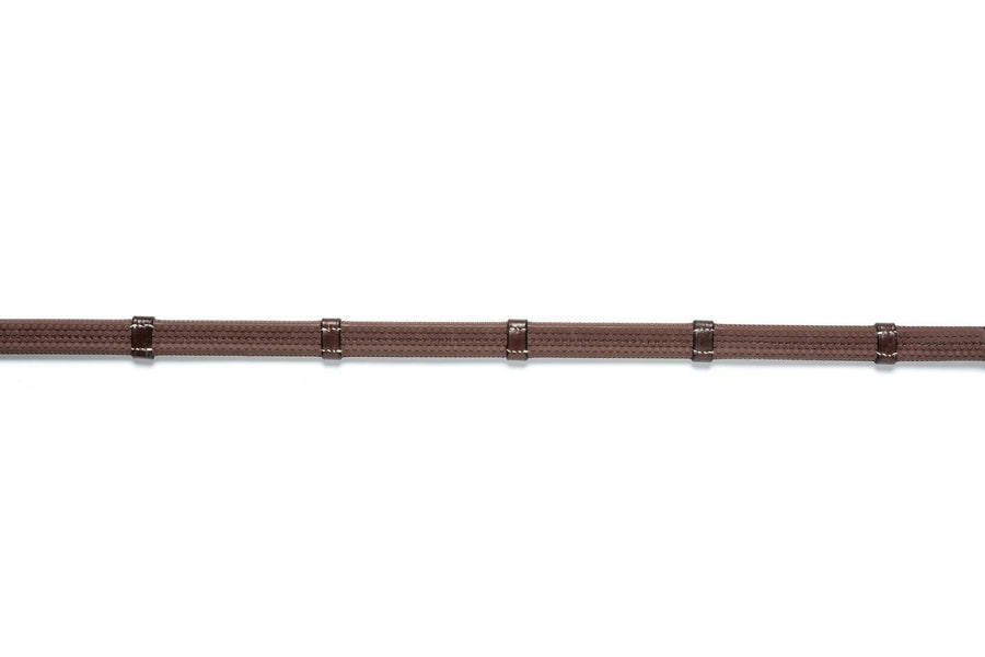 Trust Maastricht 1/2inch Rubber reins 7 stops - HorseworldEU