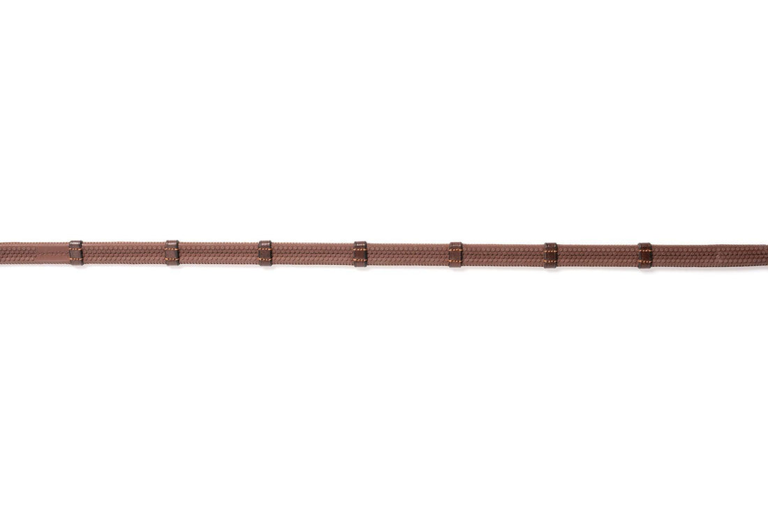 Trust Maastricht 1/2inch Rubber reins 7 stops - HorseworldEU