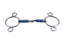 Trust sweet iron 3 ring (pessoa) bit - HorseworldEU